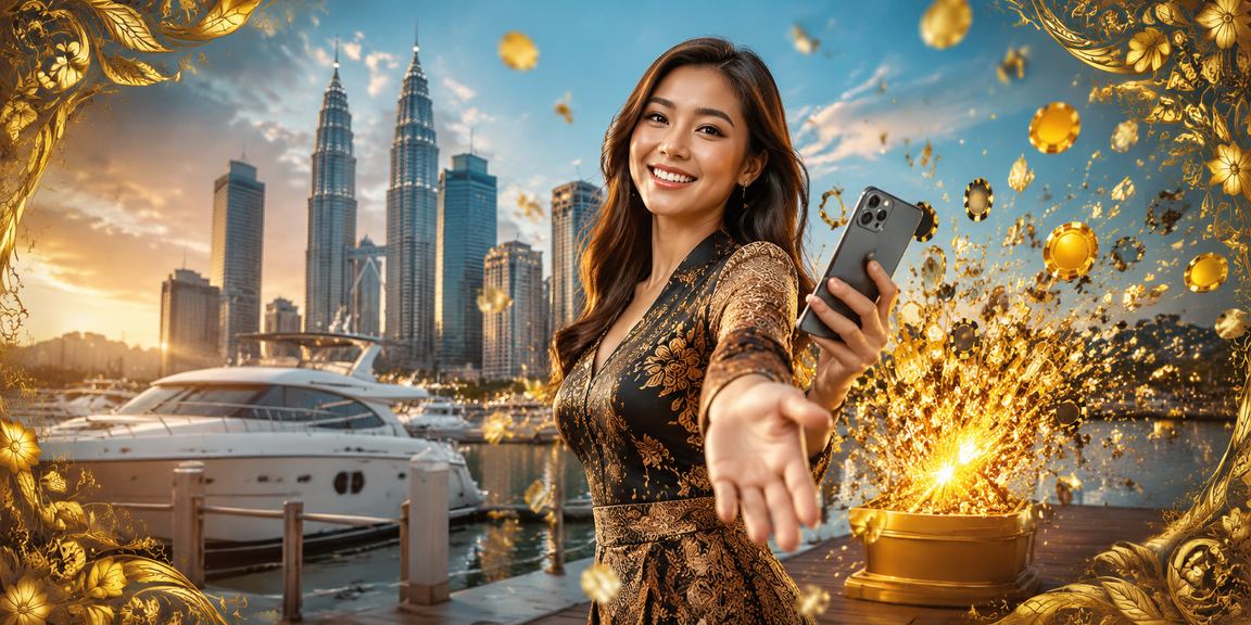 Pengguna p6000 di Kuala Lumpur mengakses platform kasino mudah alih selepas log masuk